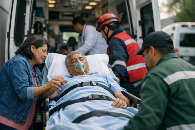 Traslado interhospitalario en ambulancia seguro