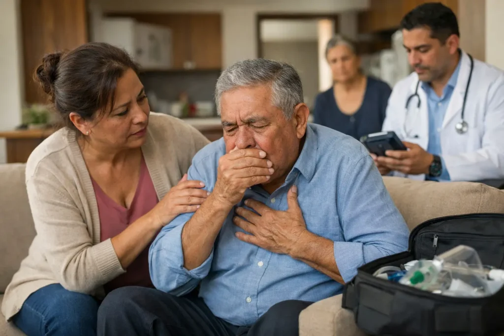 Cómo actuar ante crisis respiratoria con seguridad