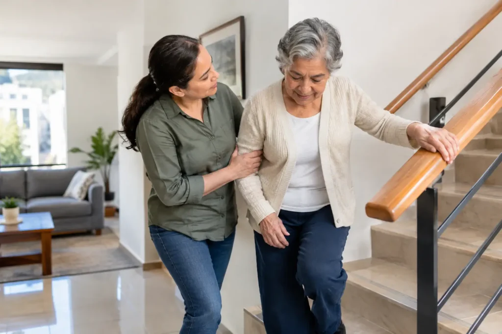 Mejores prácticas para evitar caídas en casa