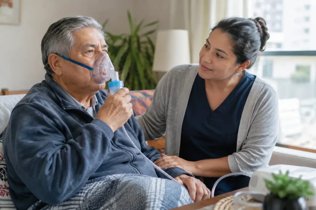 Guía de atención respiratoria domiciliaria